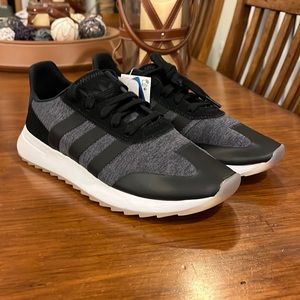 Adidas FLB Runner W shoes sneakers new black grey CQ1910 Women’s size 8